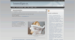 Desktop Screenshot of hummelfigur-en.de